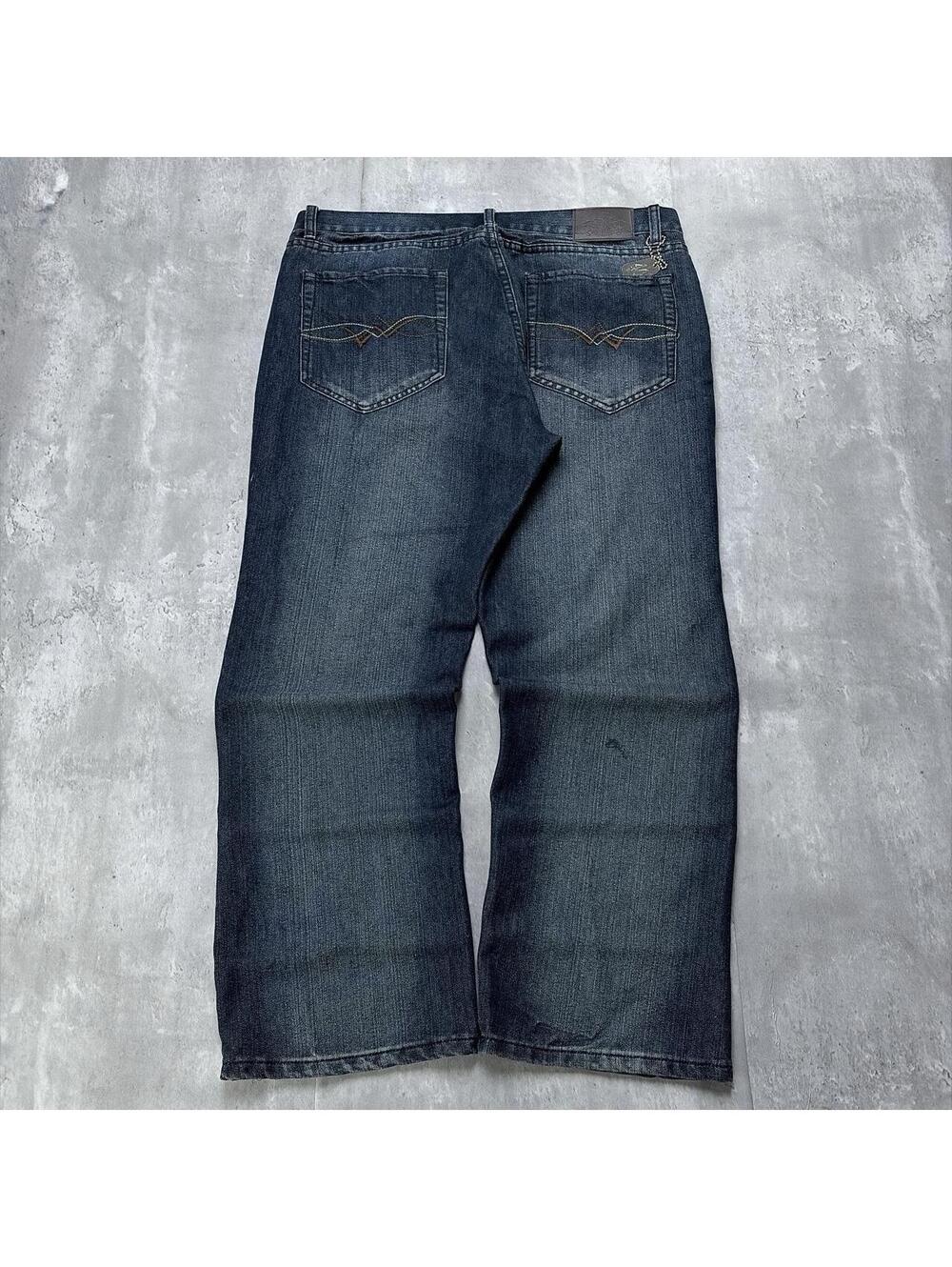 Y2K Reputation Grunge Gothic Baggy Skater Denim Jeans